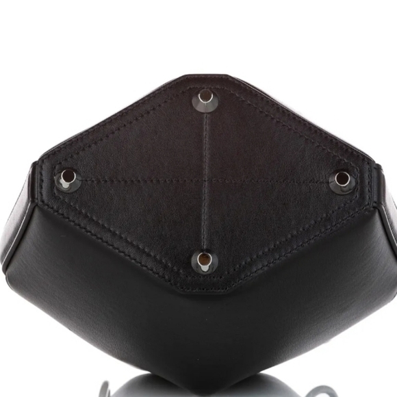 Alexander McQueen The Bucket Bag Black Calf Leather Small. Sold Out Everywhere!! - Picture 4 of 8